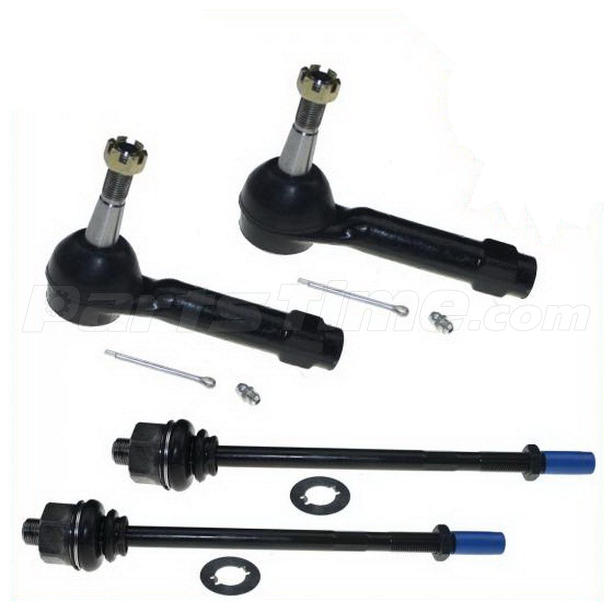 Upper&Lower Front Tie Rod Ends for 19992006 GMC SIERRA 1500 4WD 1 Year