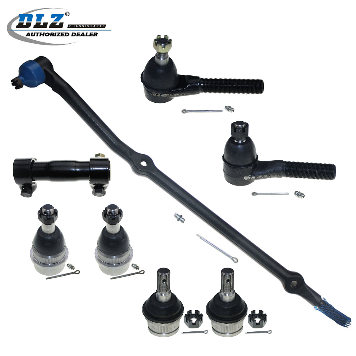 8X DLZ Suspension Kit Ball Joint for 19841989 Jeep Wagoneer 1 Year