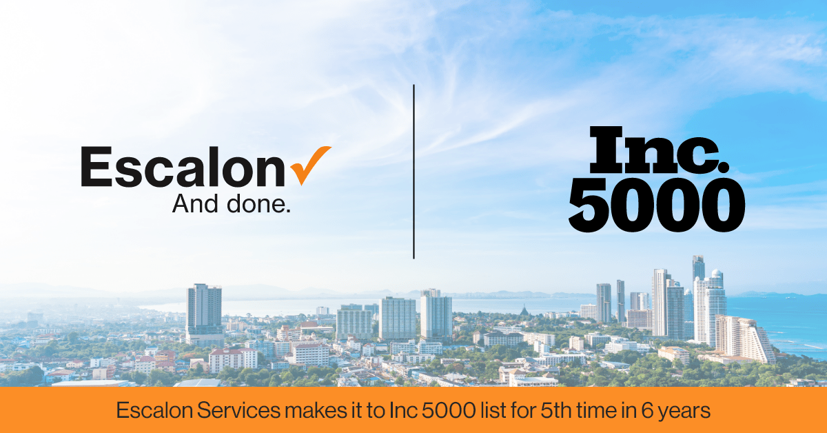 Escalon climbs the Inc. 5000 rankings Escalon
