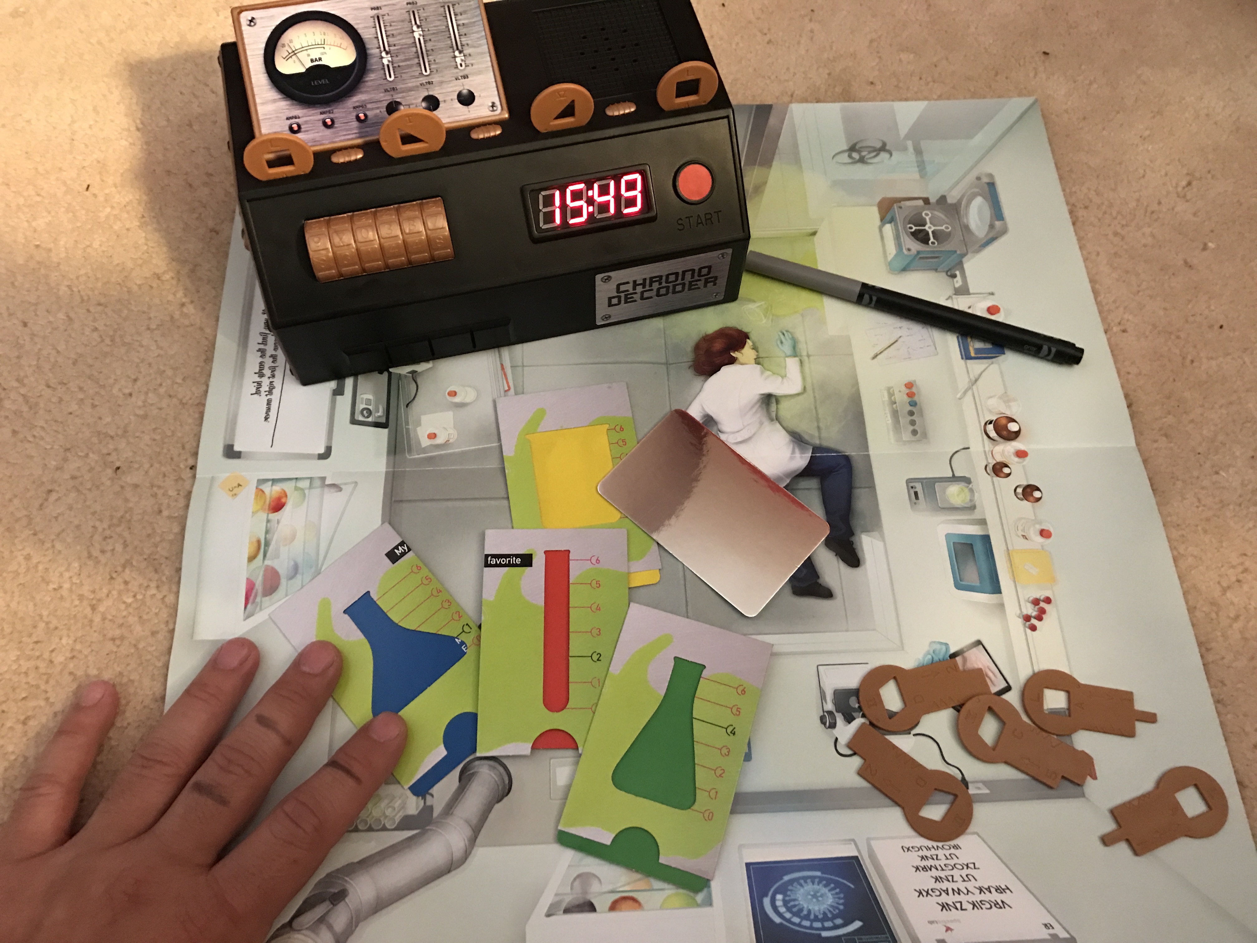 Escape Room The Game Nuclear Countdown Answers GIA