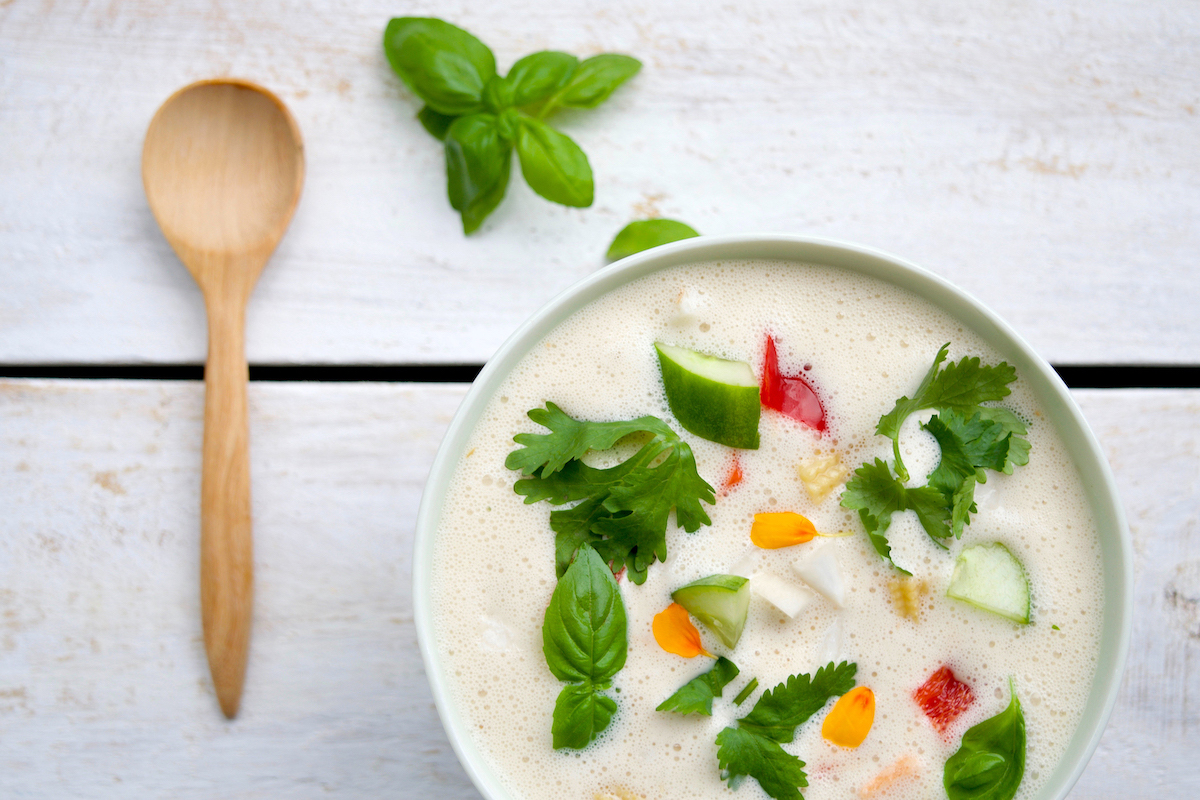 Recipe AsianStyle Coconut Soup Escape Haven