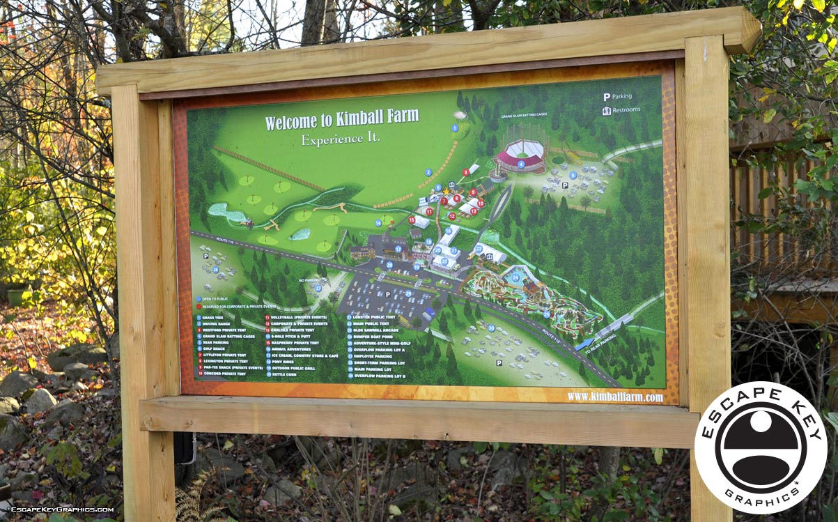 Tourist Attraction Illustrated Map