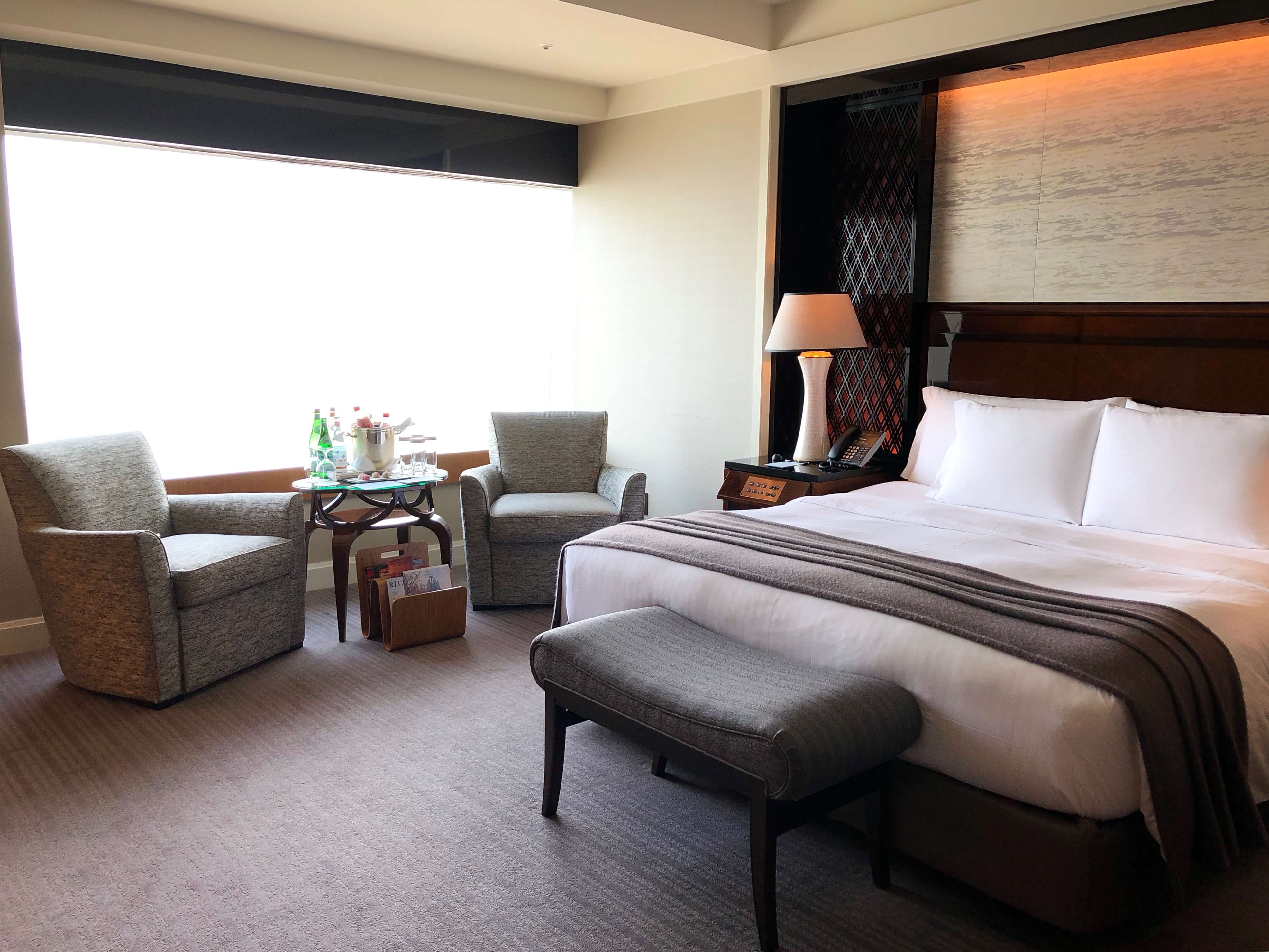 RitzCarlton Tokyo Club Deluxe room Escape the Mundane