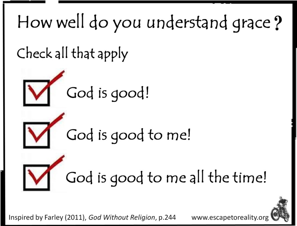 Take the grace test Escape to Reality