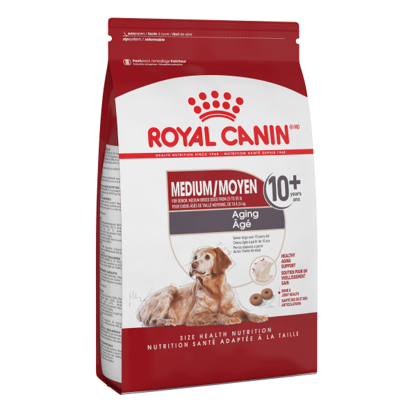 Royal Canin Medium Aging 10+ 30 lb Escape to the Country