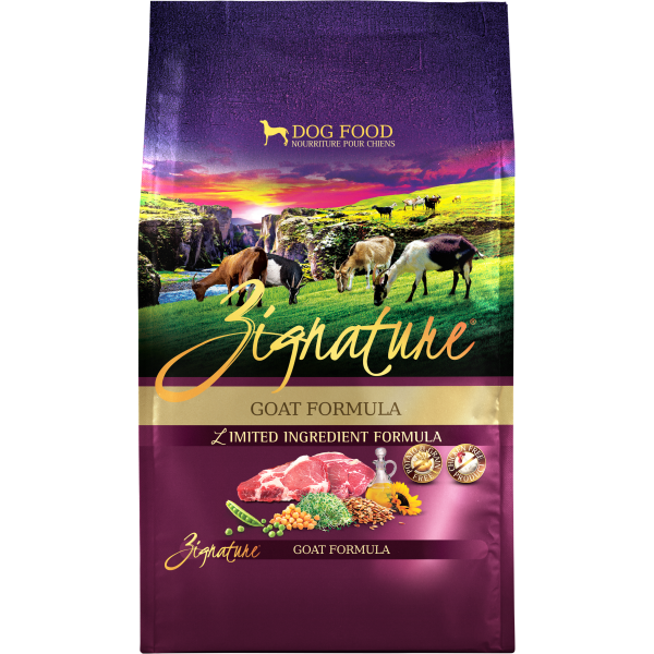 Zignature Dog LID GF Goat 27 lb Escape to the Country
