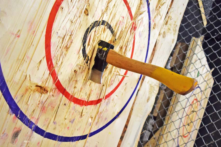 Axe Throwing In the Denver Area EscapeWorks Denver