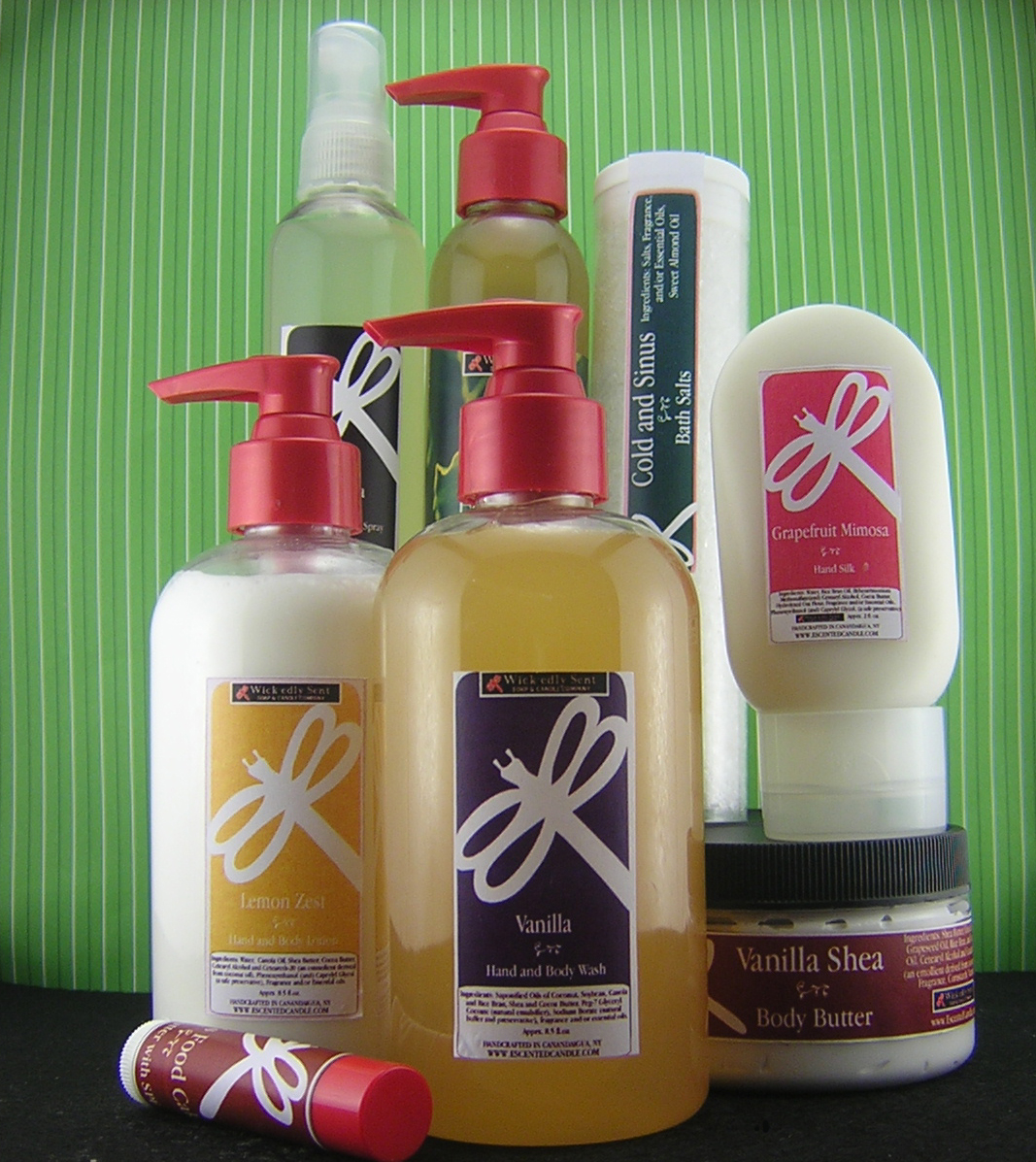 Scented Candles Clean Burning Scented Soy Candles