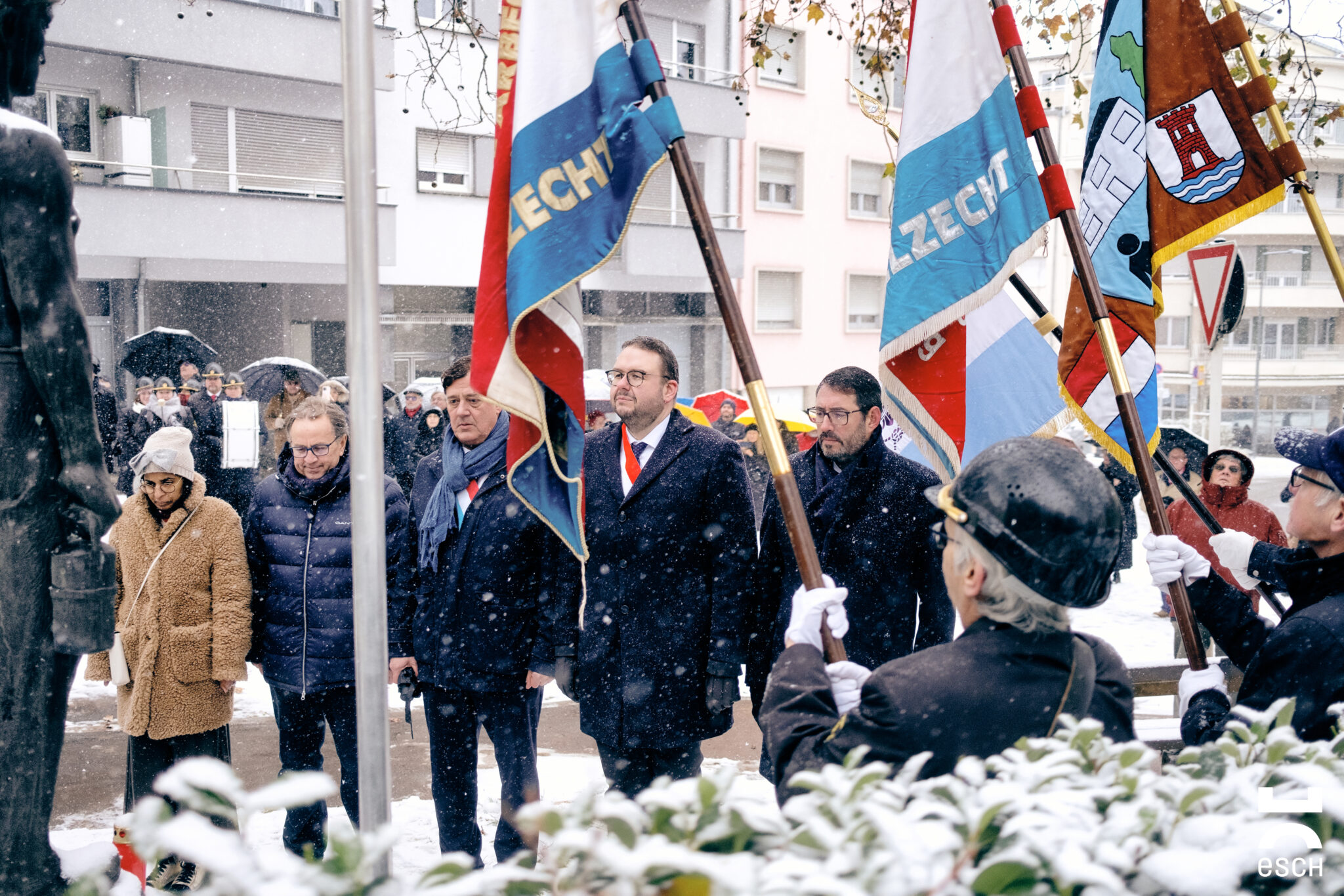 Tradition et hommage à la Sainte Barbe, patronne des mineurs Esch