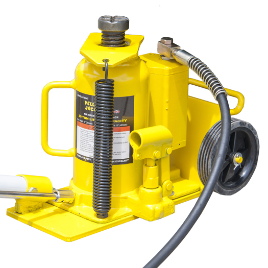 Yellow Jackit 20 Ton Air Hydraulic Cart Jack ESCO