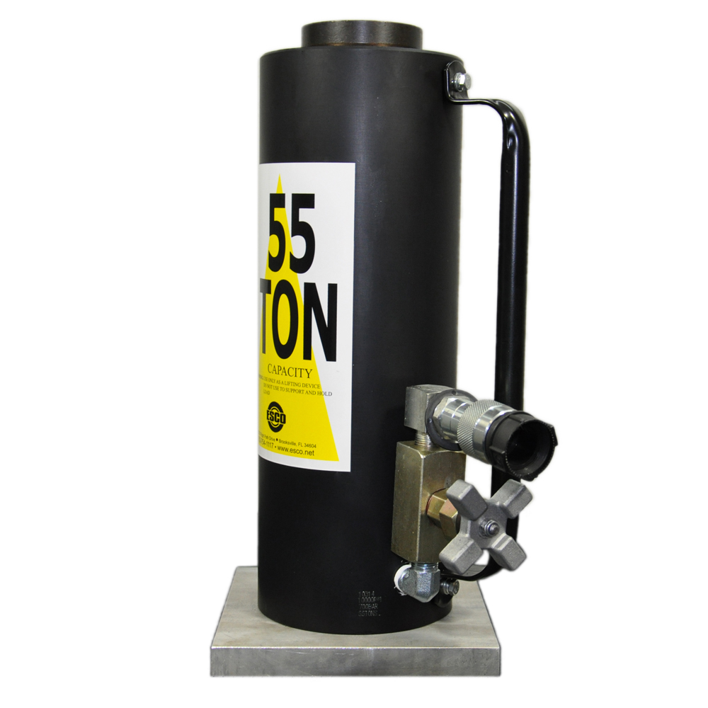 Hydraulic High Lift Jack Emerson Model 220 12 Ton Air Lift Jack