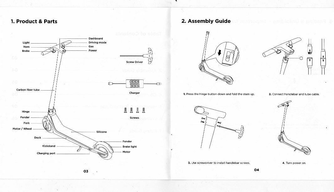 Unagi Scooter: Unboxing und erste Testfahrt barfuß - E-Scooter Blog