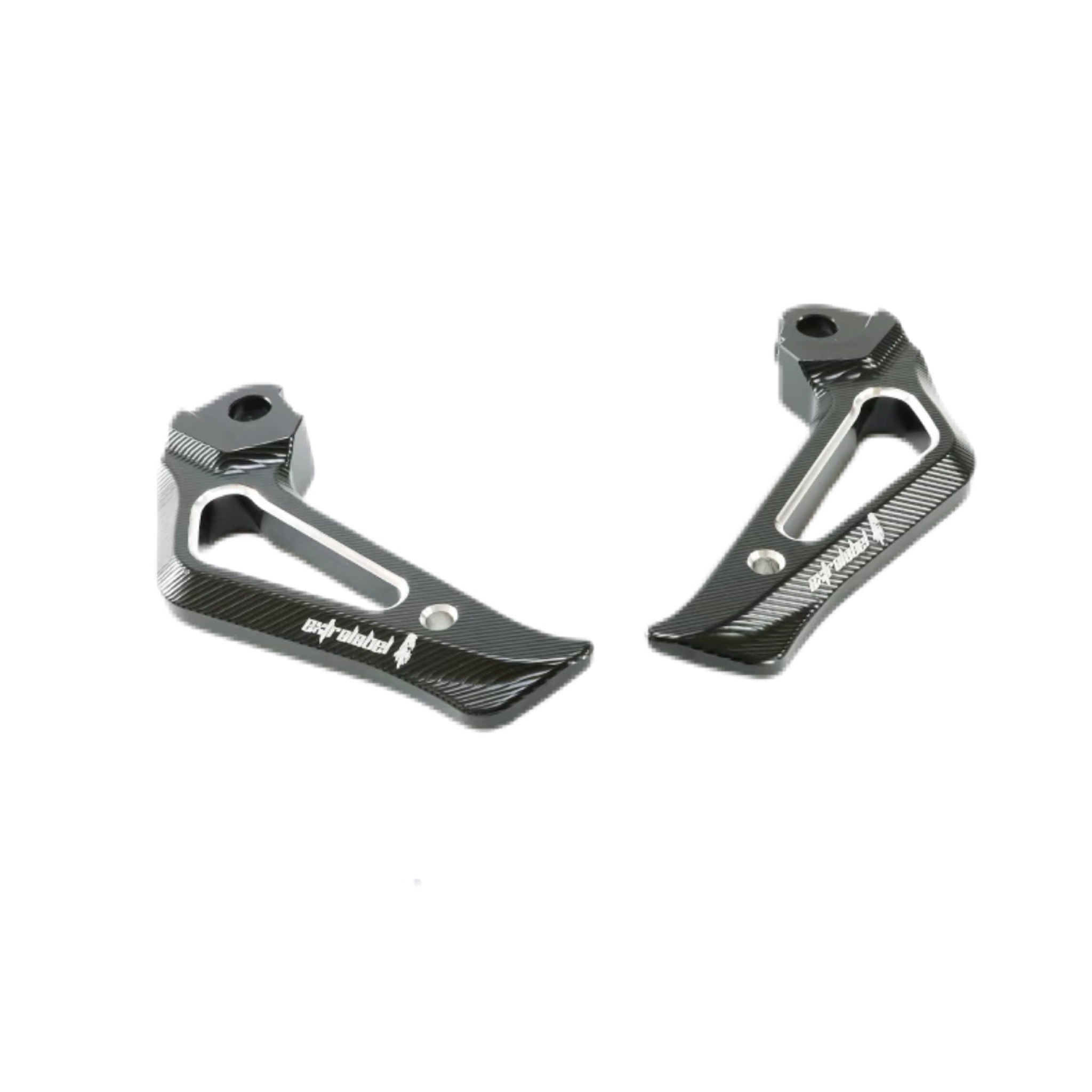 NSeries Custom Black Footrests EScootParts