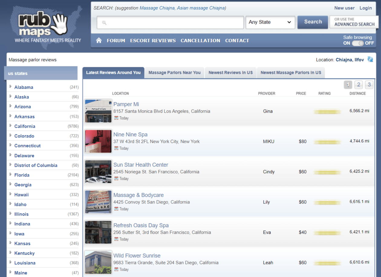 Rubmaps Escort360