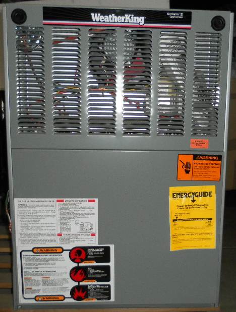 Weatherking Furnace Manual