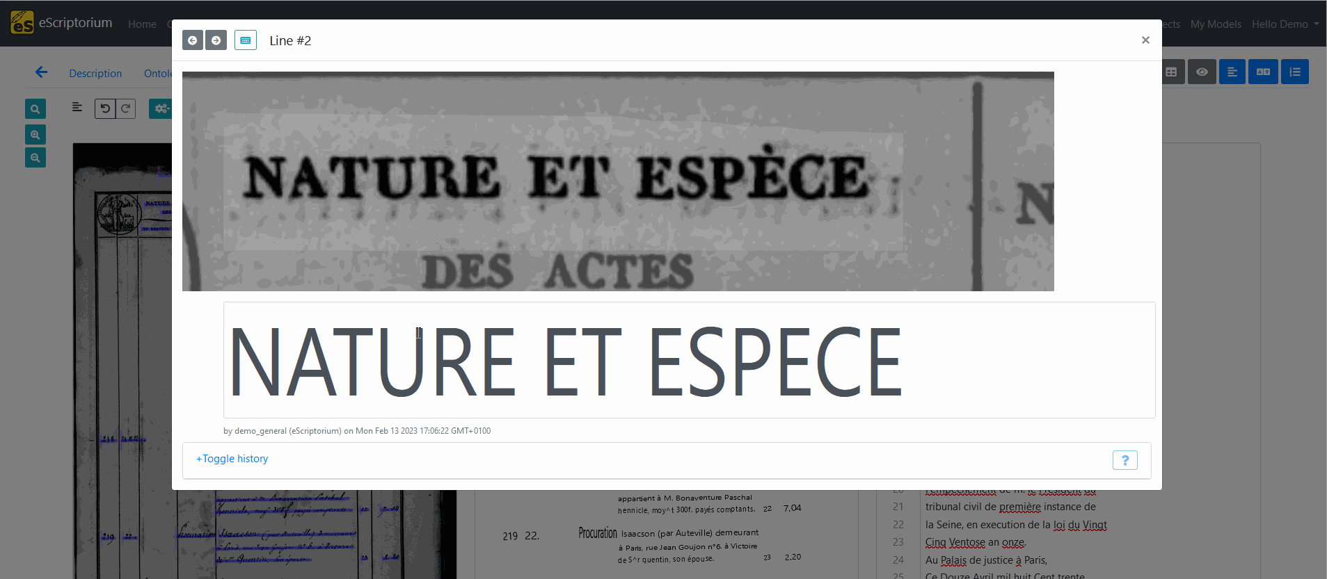 Virtual keyboard eScriptorium Documentation