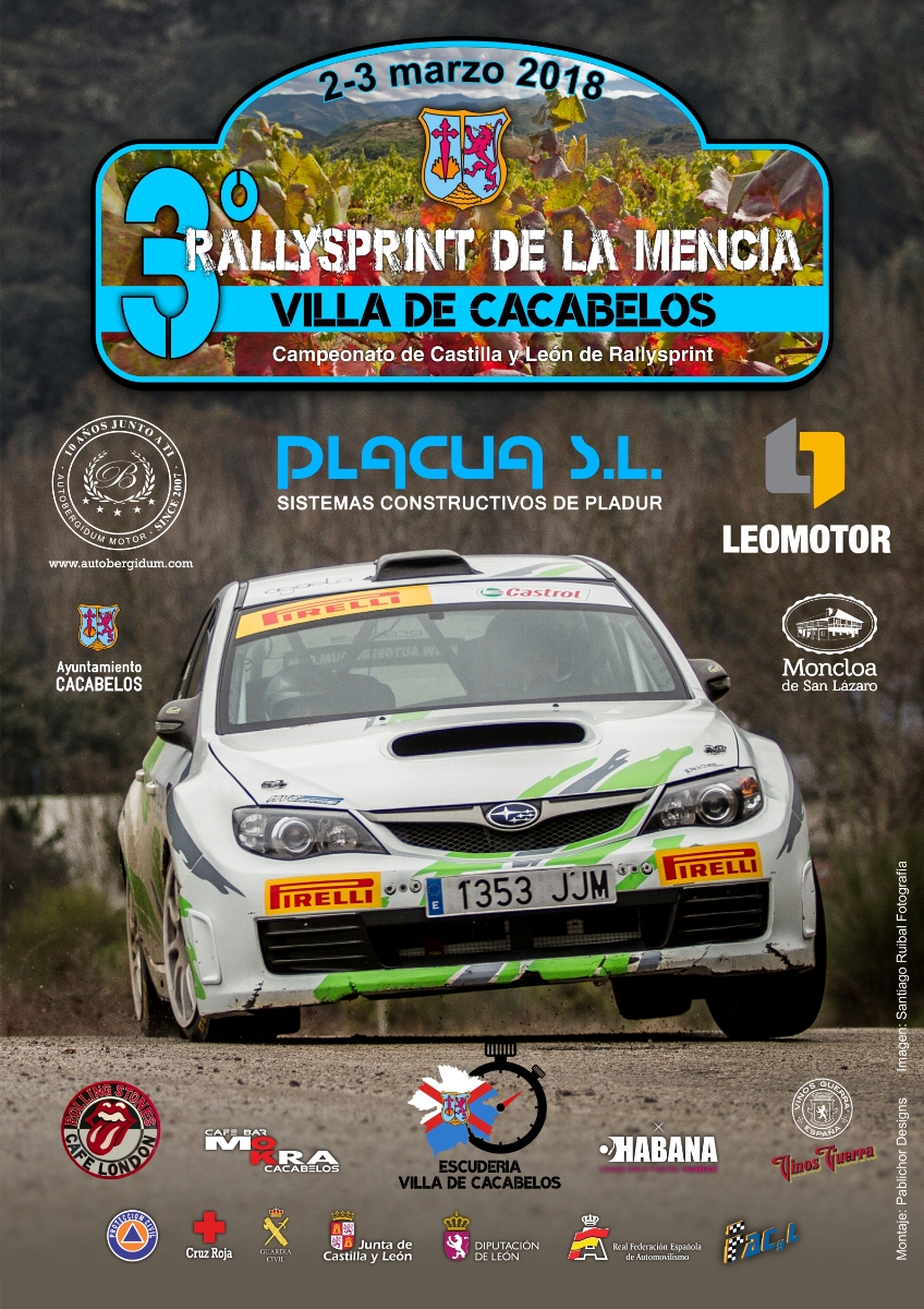El III Rallysprint de la Mencía ya tiene cartel oficial Escudería