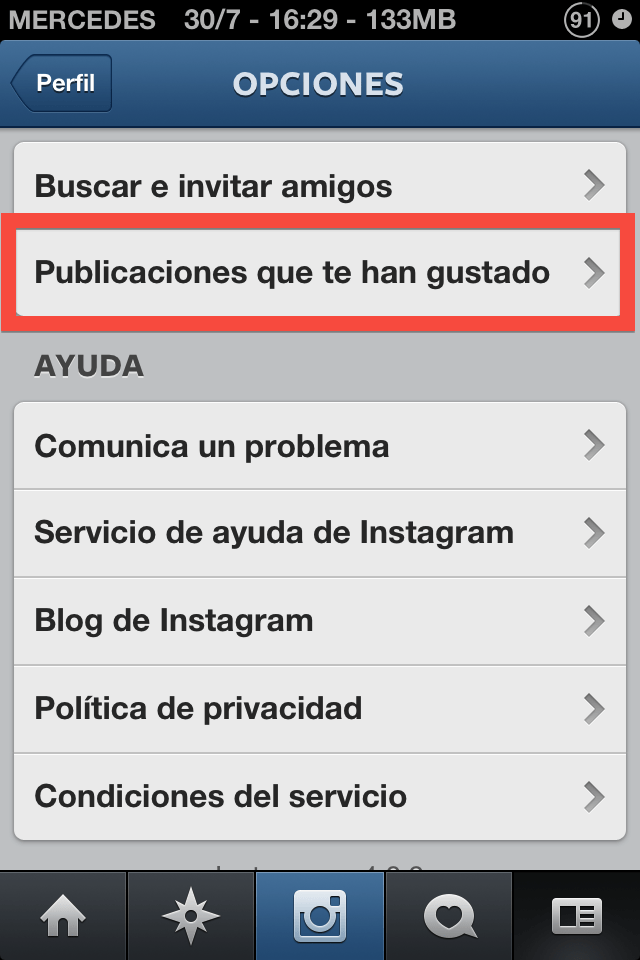 COMO VER LAS FOTOS Y VIDEOS QUE TE GUSTAN EN INSTAGRAM