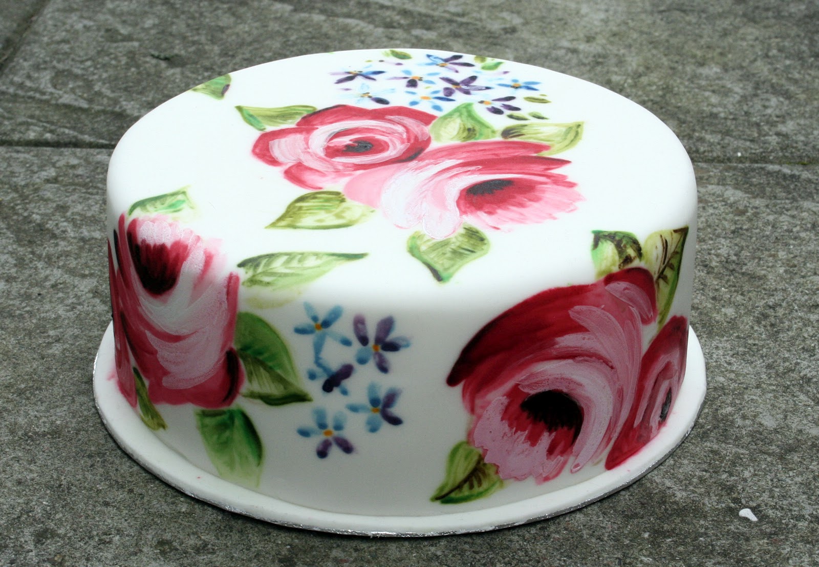 Tutorial cómo pintar sobre Fondant