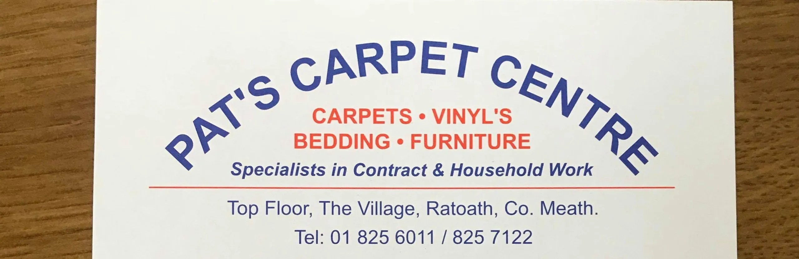PATS CARPETS RATOATH ESDAIreland
