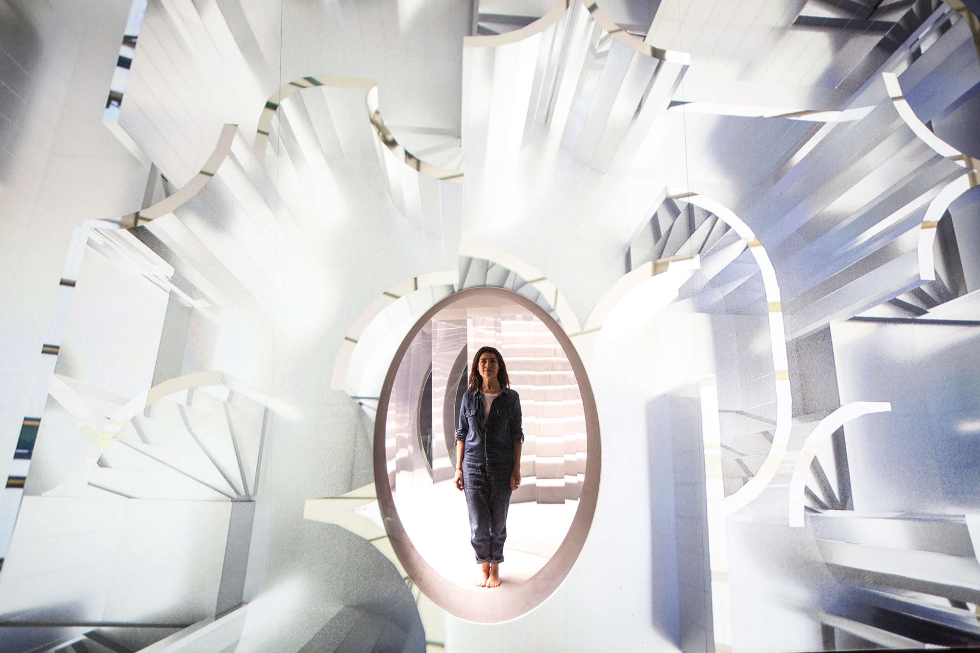 Mirror Maze PECKHAM 2016 Es Devlin