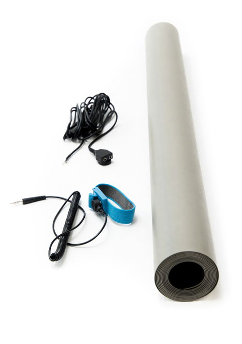 ESD Soldering Mat Kit 2 feet x 4 feet Gray Color Made in USA