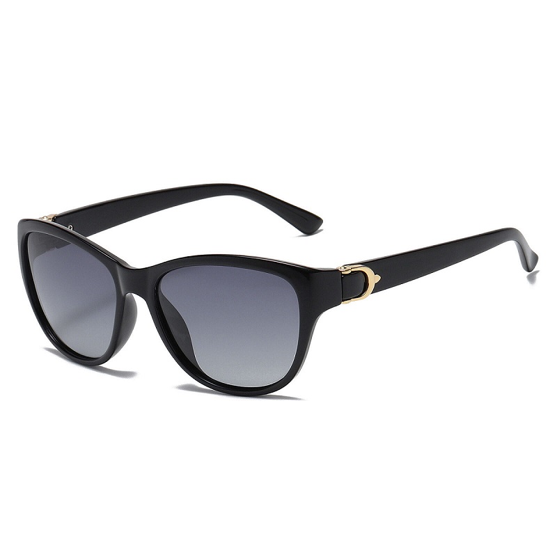 Women Polarized Sunglasses UV400 Black