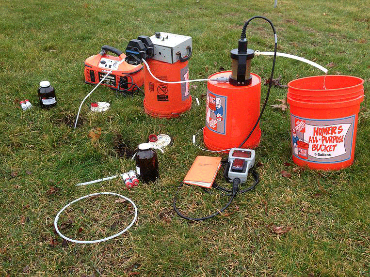 Low flow purge groundwater sampling for water quality data