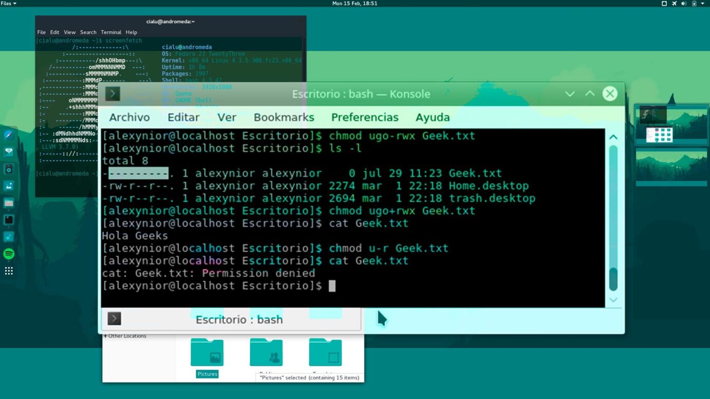linux ls