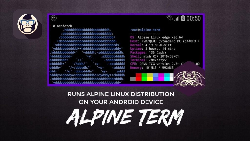 Alpine Term Alpine Linux distro on your Android device » EsGeeks
