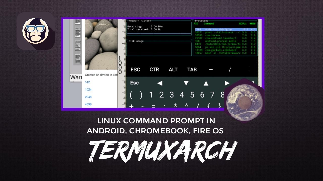 TermuxArch Linux Command Prompt in Android » EsGeeks
