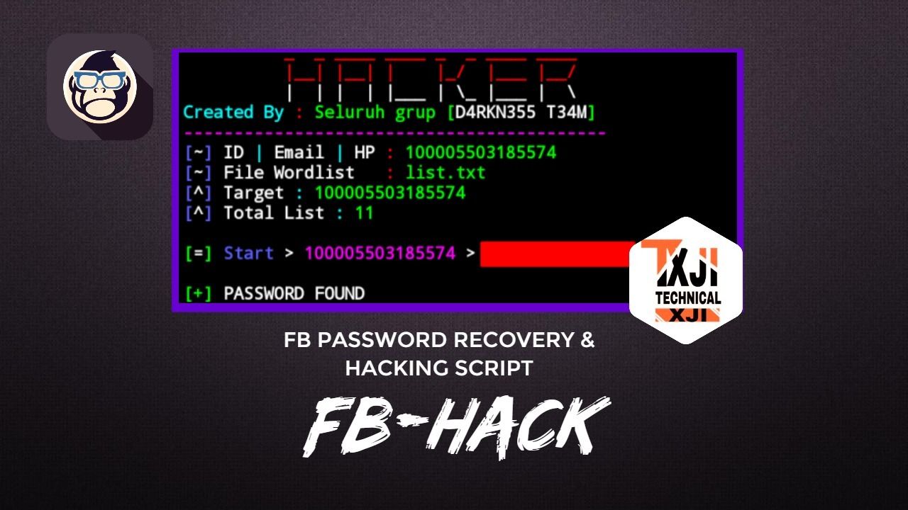 fbhack Recuperación Contraseña Fb y Script de Hacking