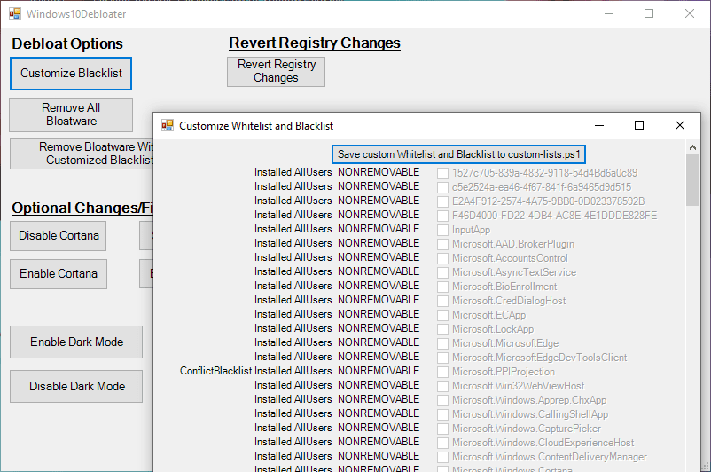 Eliminar Bloatware Windows 10 con Windows10Debloater » EsGeeks