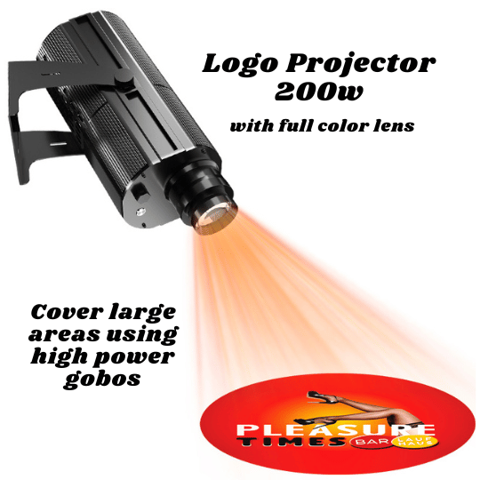 HighPower 200W Outdoor Gobo Light for Events & Safety IP67