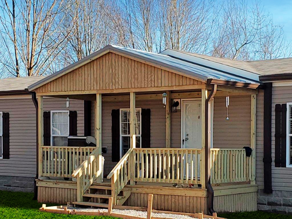 Prebuilt Mobile Home Decks EshCo Portable Structures
