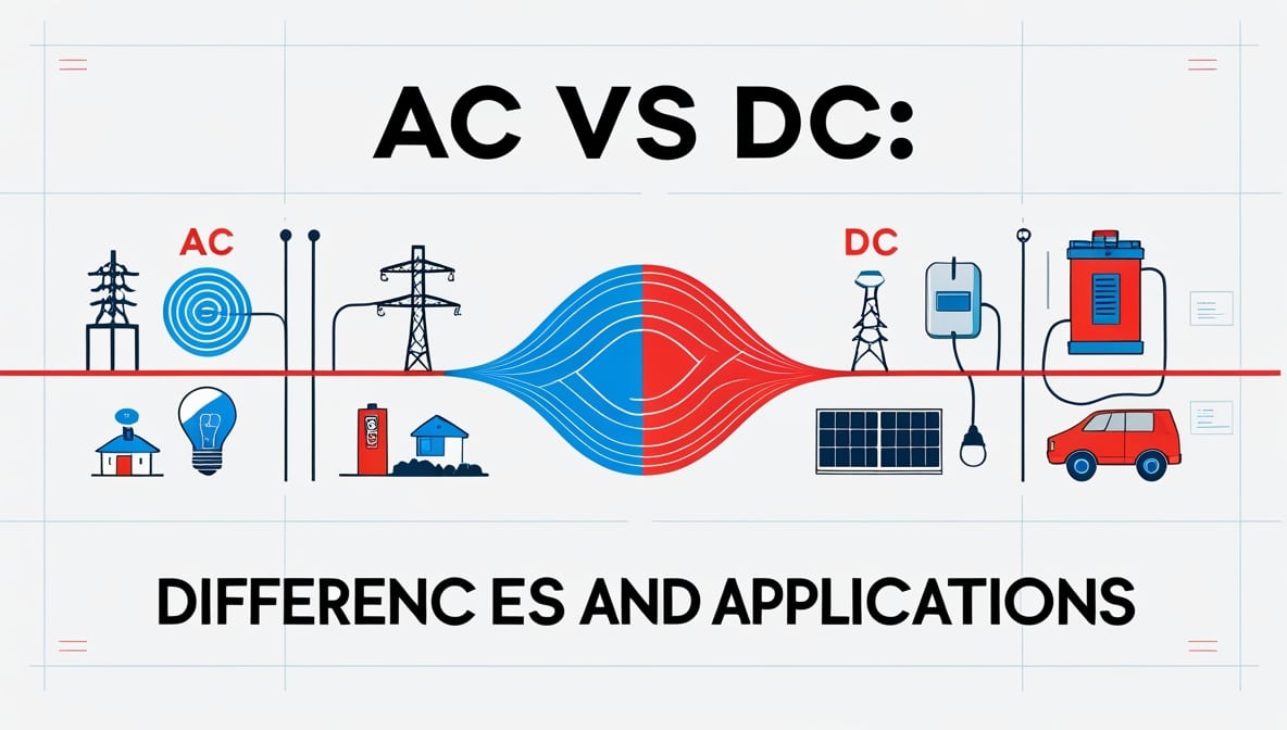 AC vs DC differences and applications Electronics Help(07)
