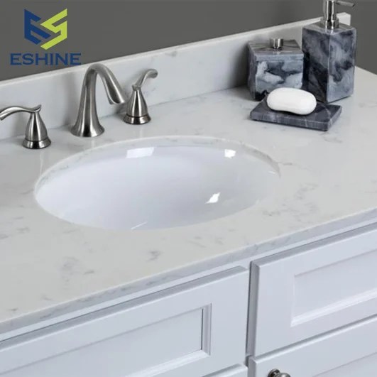 Bathroom Vanity Top Solid Surface Customized Size Eshine Solid Surface