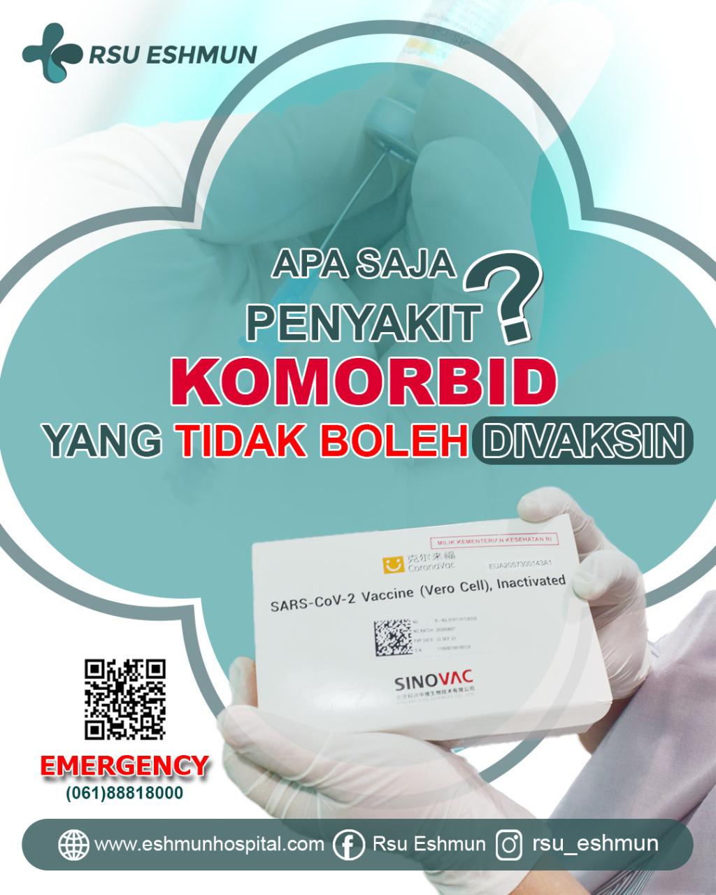 Apa Saja Penyakit Komorbid Yang Tidak Boleh Di Vaksin