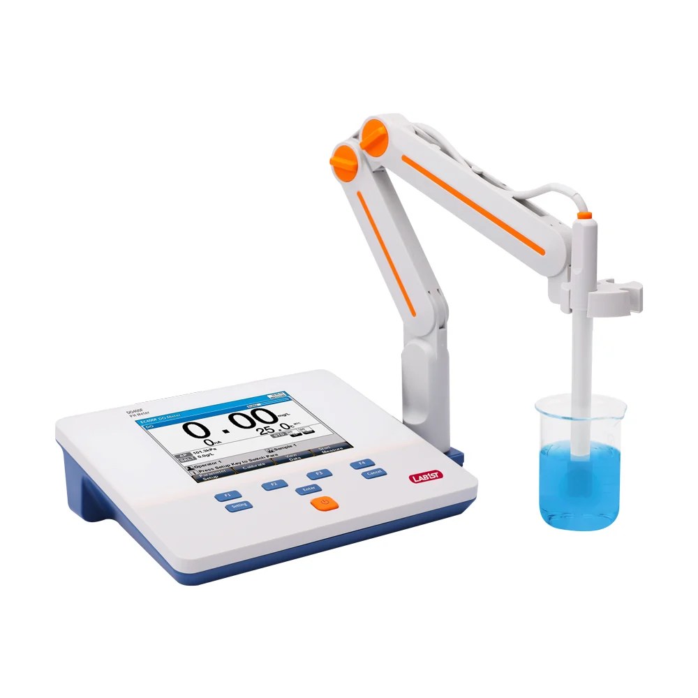 High Resolution LCD DO / Temperature Muti-parameter Benchtop Lab pH Me