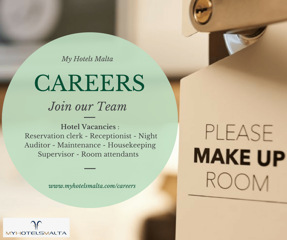 Careers ES Hotels Malta Official Site with Best Rates