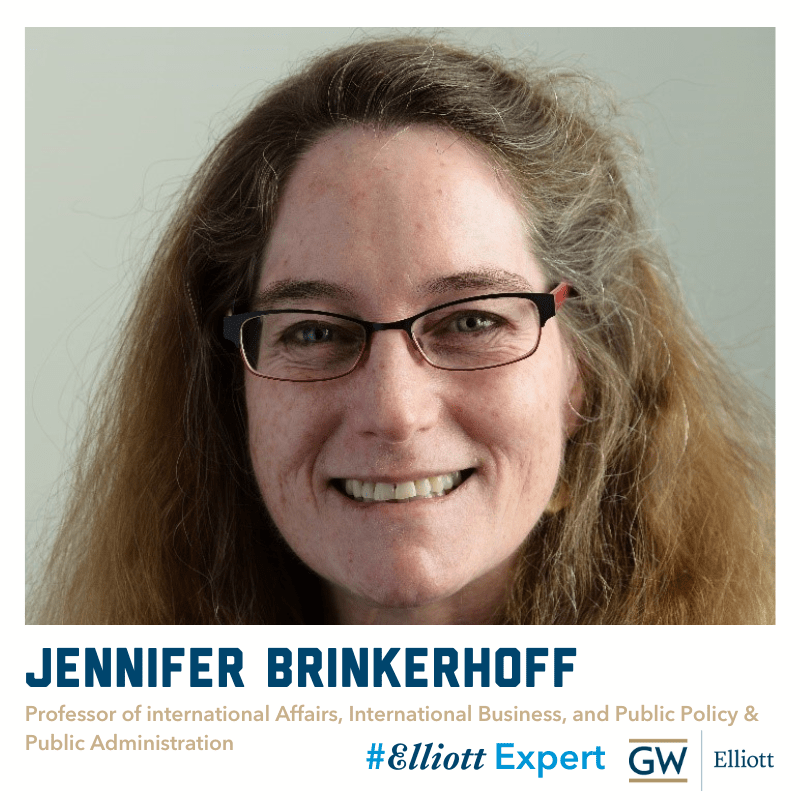 ElliottExpert Jennifer Brinkerhoff Elliott School Office of
