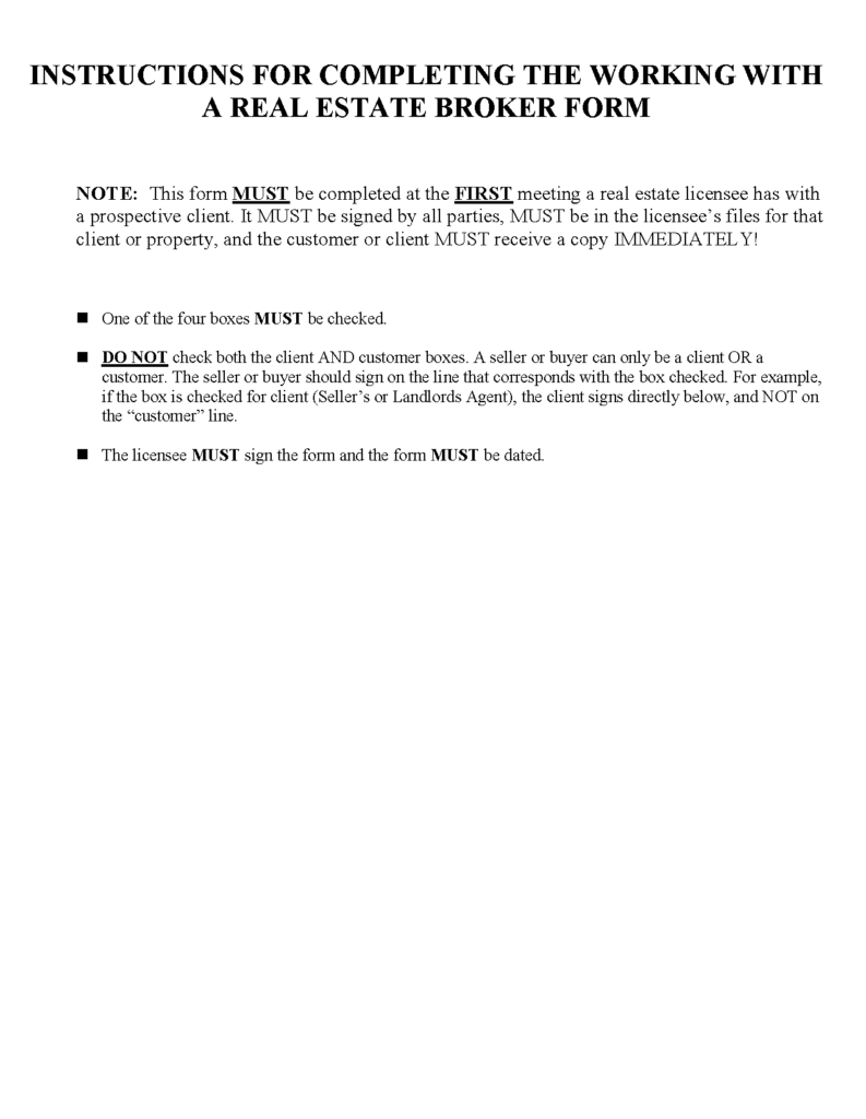 Free Mississippi Real Estate Listing Agreement PDF Word