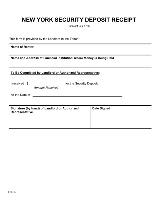 Free New York RenttoOwn (Lease Option) Agreement PDF Word