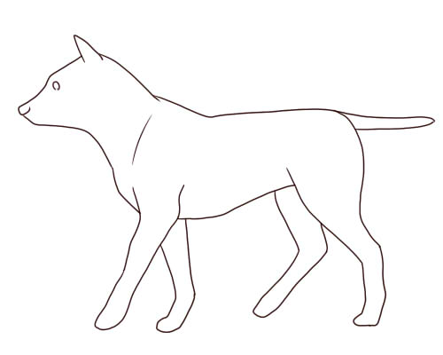 手書き風白黒の犬イラスト(無料)マルチーズ82806 | 素材Good 基本のデッサン手法を使った犬の描き方 | 絵師ノート