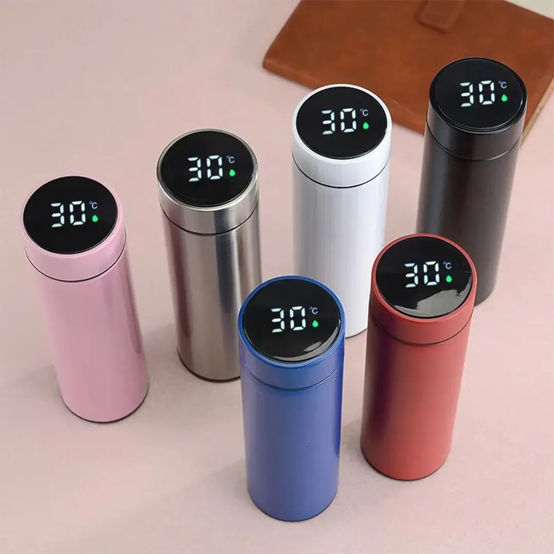 Thermos Water Bottle With Temperature Display ESJ Store