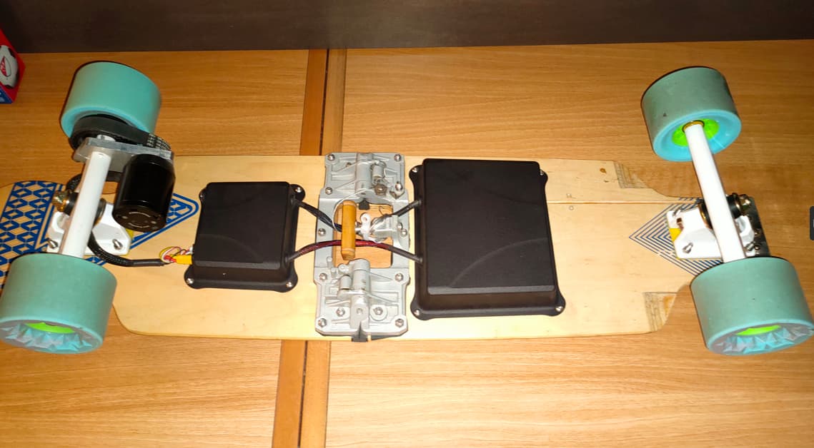 Board up folding skateboard electric conversion builds - DIY Builds