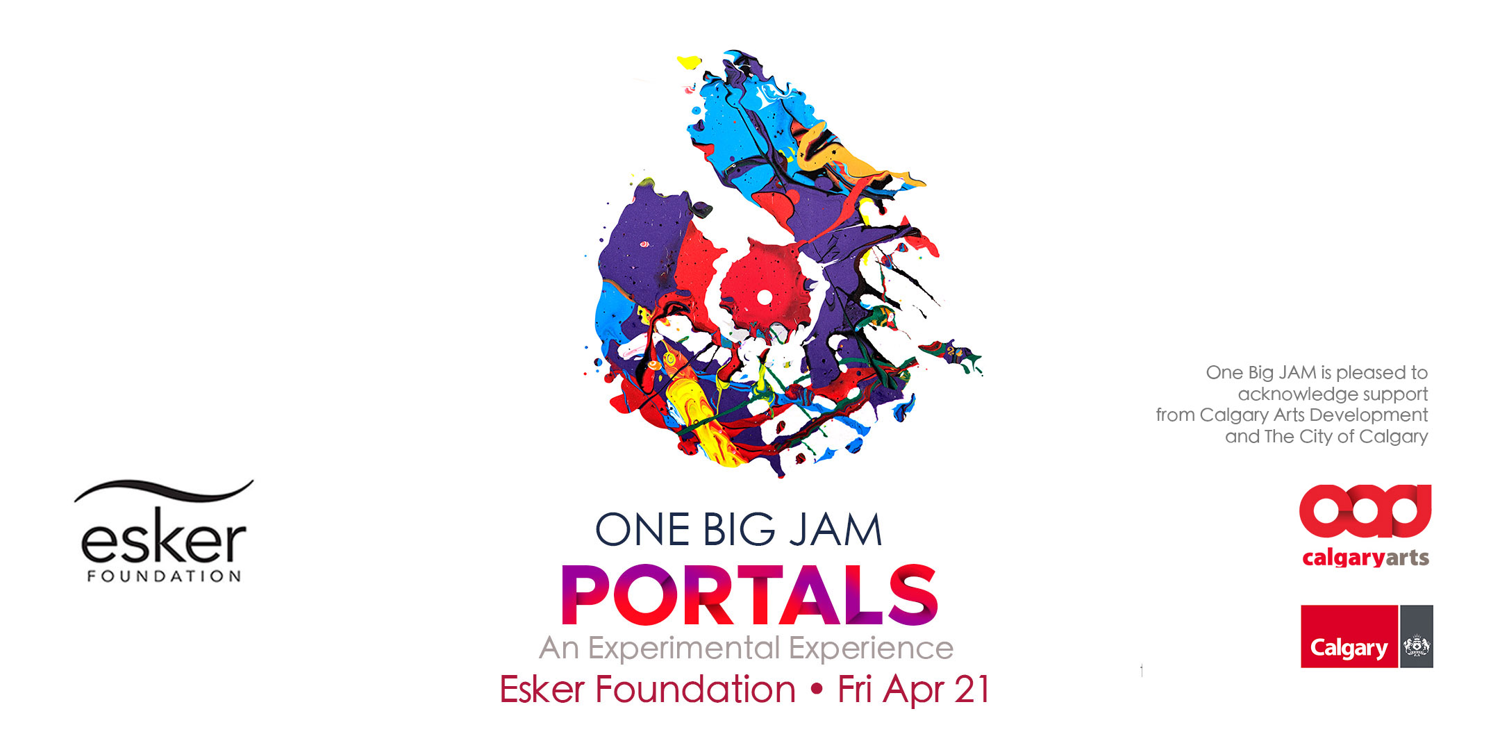 PORTALS presented by One Big JAM Esker Foundation Contemporary Art