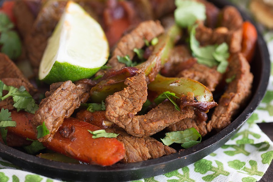 Fajitas picantes de carne keto ¿Es keto esto?