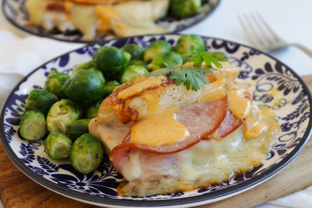 Receta deliciosa de pollo Cordon Bleu cetogénico ¿Es keto esto?