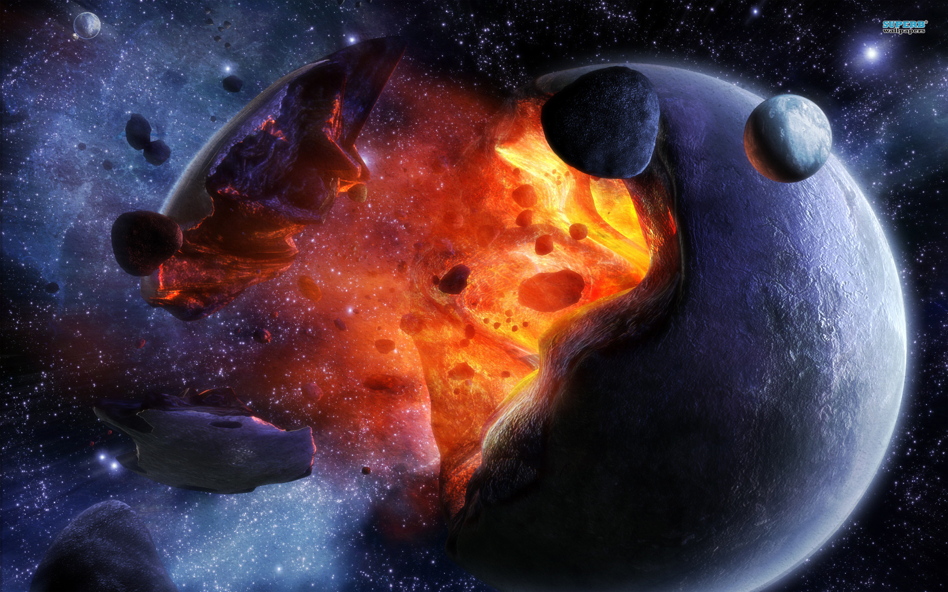 Exploding wallpaper 1920x1200 34477